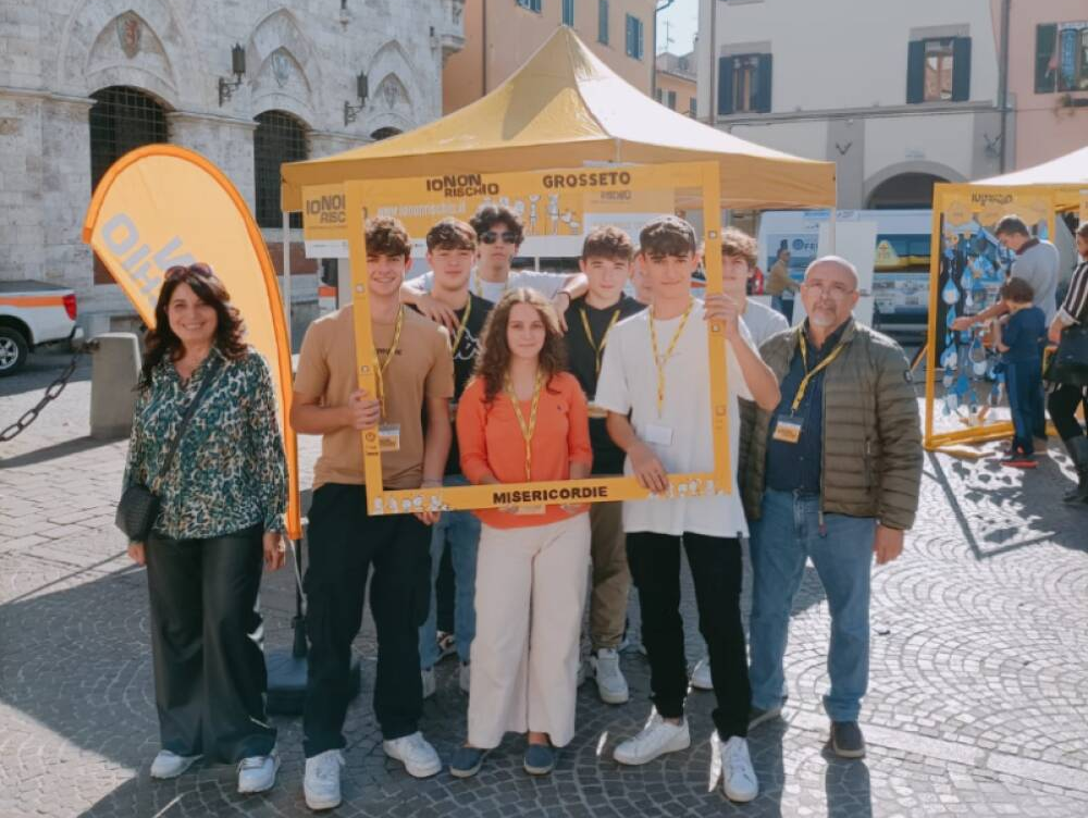 Foto degli studenti tutor di Io non rischio